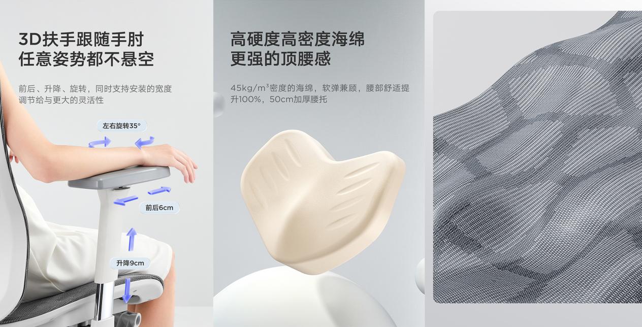 黑白调|P7人体工学椅上线,引领椅界创新(图3) 1666249109411920.jpg
