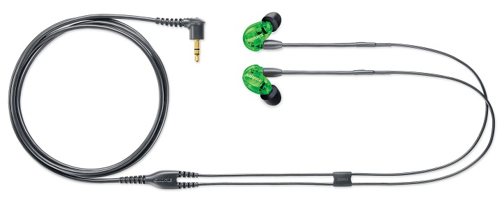 高品质SHURE SE215绿色限量特别版隔音耳机隆重上市(图1)