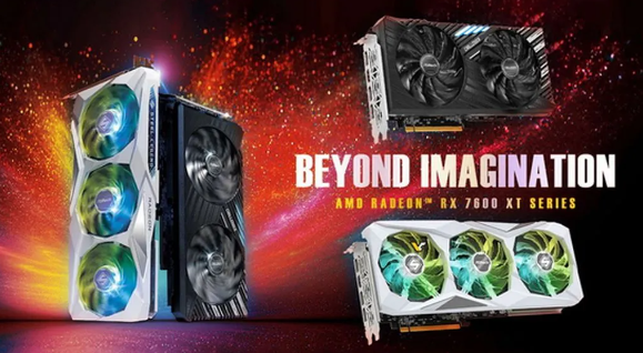 华擎推出两款Radeon RX 7600 XT显卡：钢铁传奇与挑战者，性能强劲支